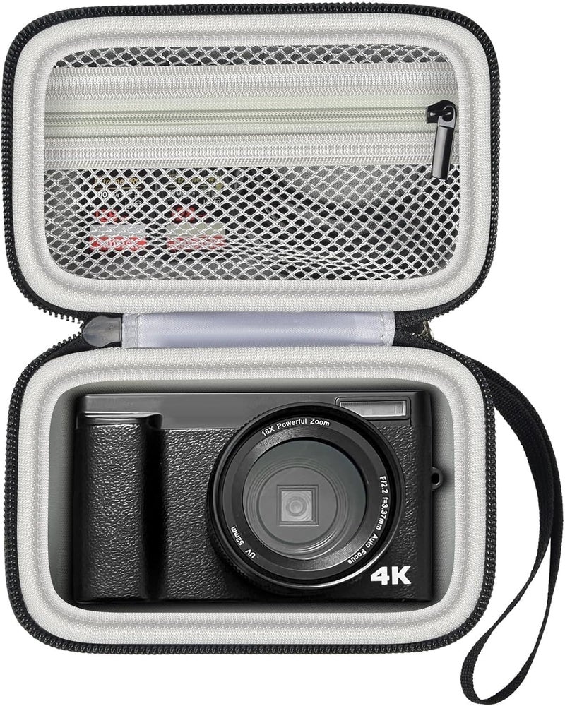 Grapsa Digital Camera Case Compatible with Duluvulu for Oiadek for Zostuic for TEBNGIHNM for Canon G7 X Mark III/II 4K Vlogging Camera. Storage Holder Bag for Canon PowerShot (Box Only) - Grey Inner - Image 1